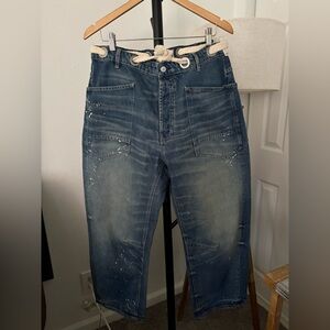 We The Free Blue Flare & Wide Leg Jeans